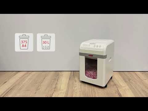Video of the HSM Shredstar Autofeed X300 Pro Shredder