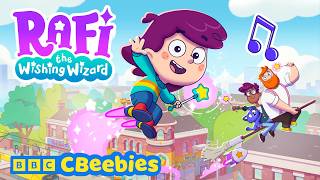 Fun Dinosaur & Friends Songs | 16 Minutes with Rafi the Wishing Wizard | CBeebies 🌈✨