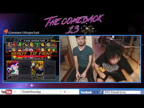 The Comeback 13 ssbm - Kiro vs NoTaunt - Losers Quarters