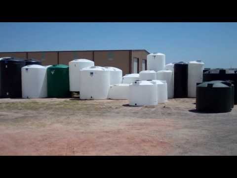Demonstration of Plastic Storage Tanks