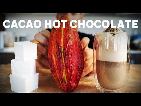 Hot Chocolate From A Cacao Pod