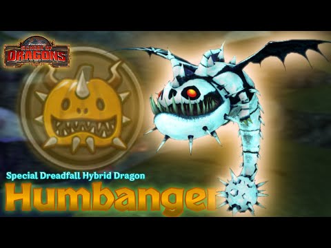Humbanger - New Hybrid Dragon (Dreadfall Special Hybrid Dragon) | School of Dragons