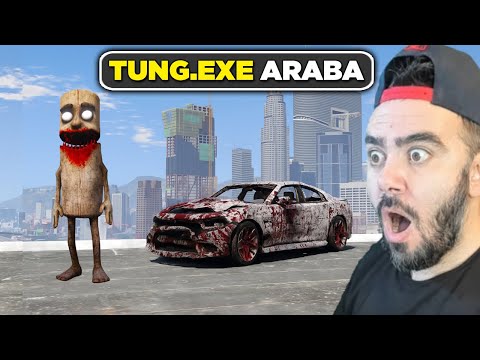 TUNG TUNG SAHUR.EXE ARABASINI KAÇIRDIM - GTA 5 MODS