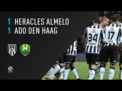 Heracles Almelo - ADO Den Haag 1-1 | 03-02-2018 | Samenvatting