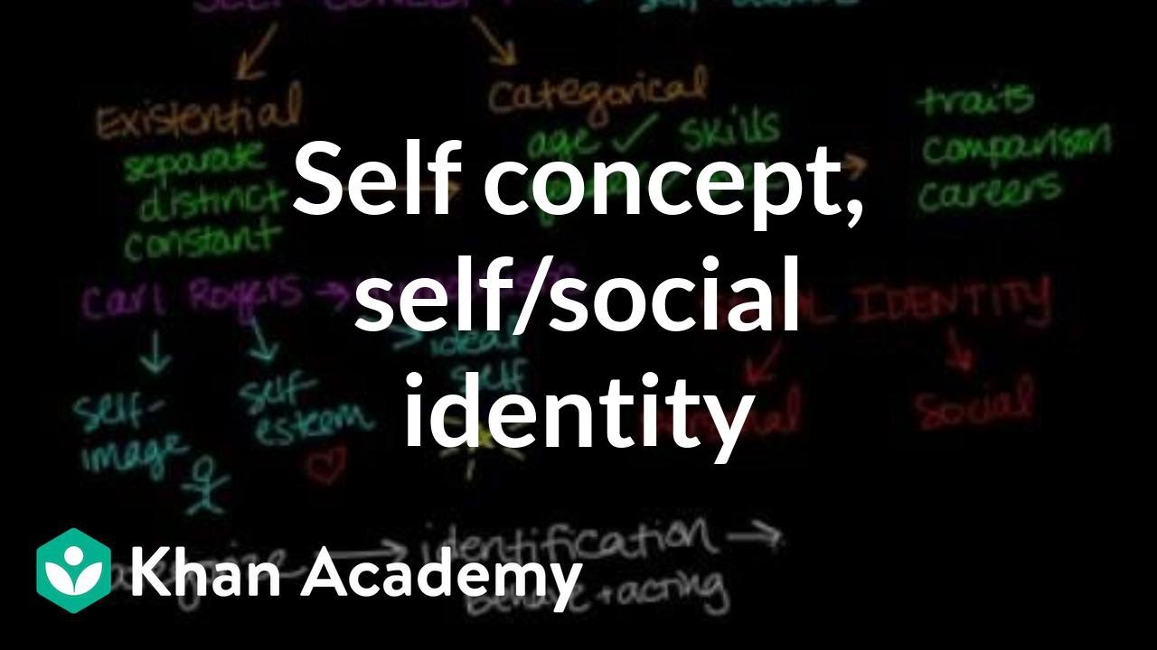 Self concept, self identity, and social identity | Individuals and Society | MCAT | Khan Academy