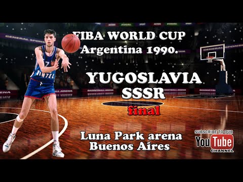 Argentina SP 1990.  Jugoslavija - SSSR: Finale + Ceremonija dodjele medalja