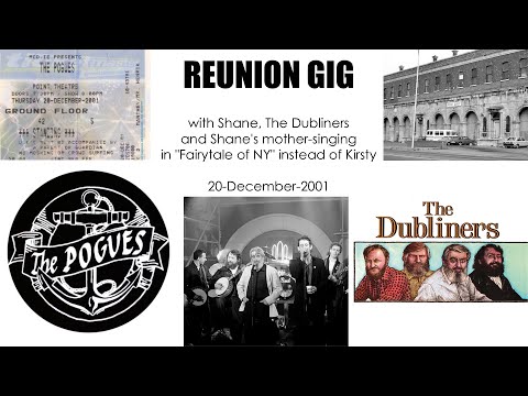 The Pogues - Live - 20. Dec. 2001 Reunion at the Point - Dublin - Point Theatre - Full Concert