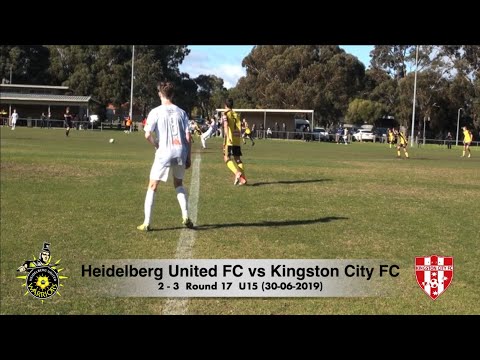 NPL Victoria U15 Round 18, Heidelberg United FC vs Kingston City FC 2 - 3