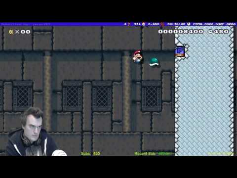 Old School - Mario Maker Kaizo Level Beaten