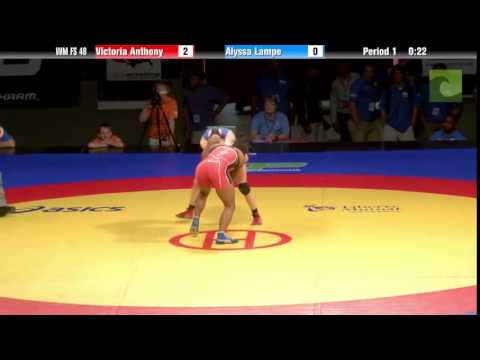48 KG Finals (2 of 3) - Victoria Anthony vs.  Alyssa Lampe
