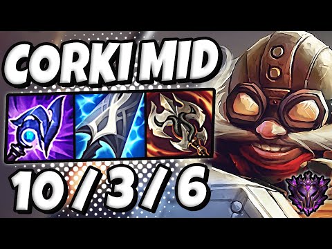 Corki vs Kaisa MID [ Doinb ] Patch 12.6 Lol Korea Master ✅