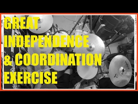 Great Independence & Coordination Exercise - Drum Lesson #334