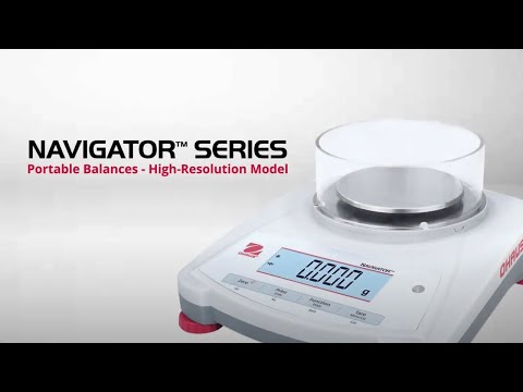 Prezentacja przenośnej wagi OHAUS z serii Navigator