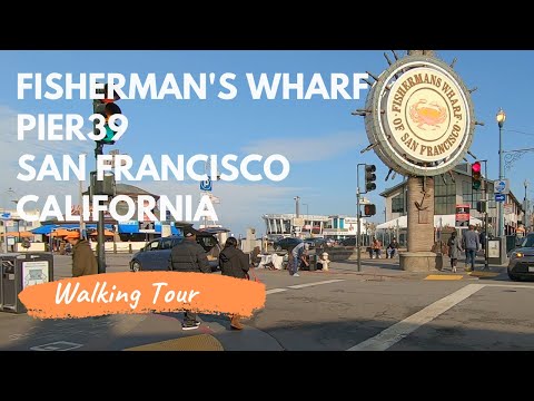 USA Walking Tours - Fisherman's Wharf, Pier 39, San Francisco, California