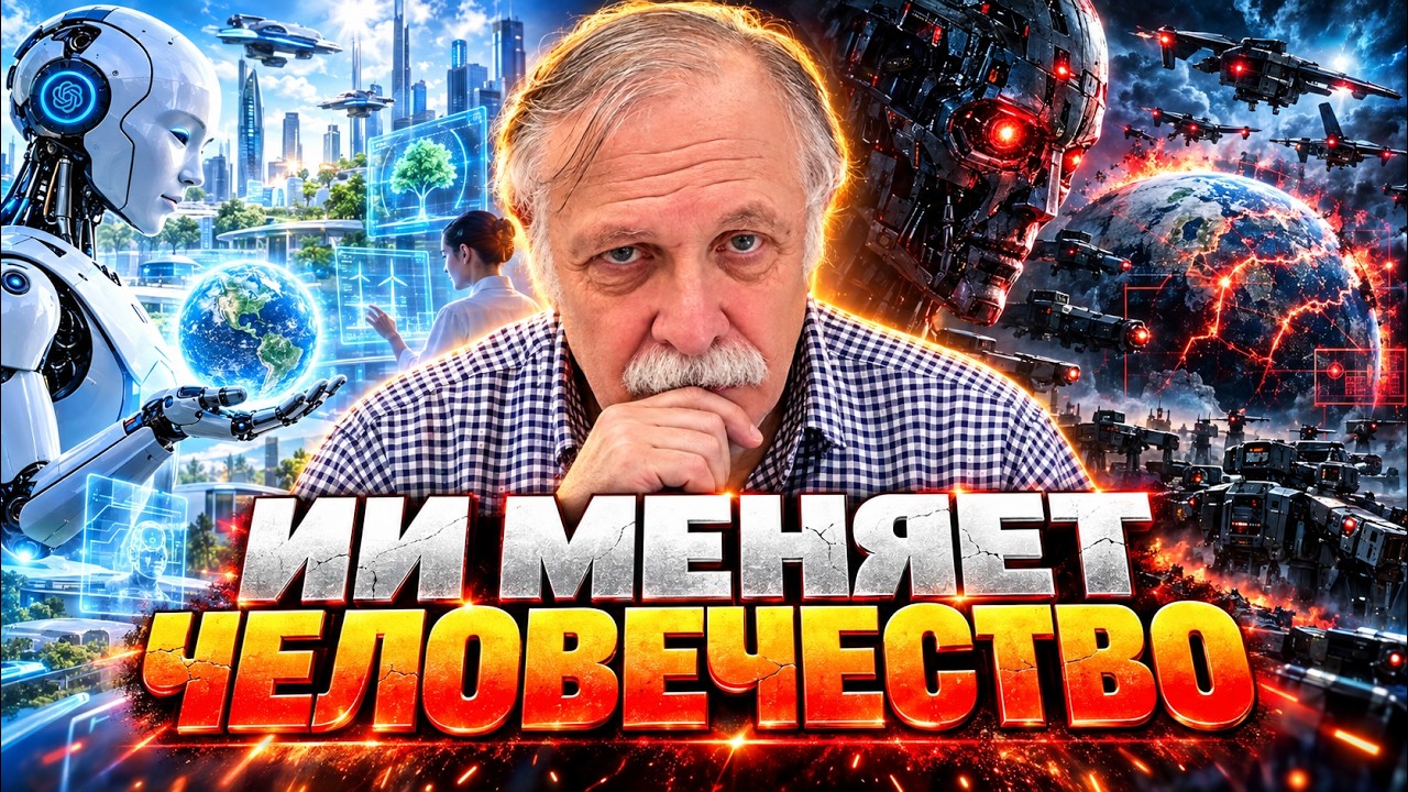 МЫ НЕ ГОТОВЫ К ТОМУ, ЧТО УЖЕ НАЧАЛОСЬ! ИИ, РОБОТЫ И ФЕЙКИ — ИНЖЕНЕР РАССКАЗАЛ, 