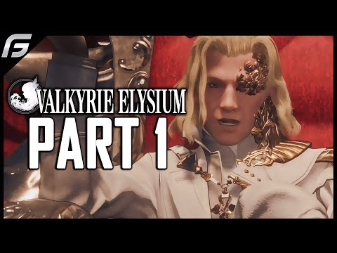 Valkyrie Elysium Walkthrough First 20 Minutes Part 1 Introduction Valhalla Meeting with Commentary