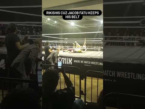 Jacob Fatu Keeps PCW Ultra Championship vs Psycho Clown with a Moonsault #shorts #wrestling #fyp
