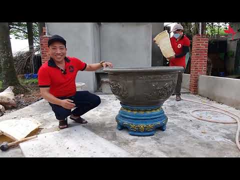 Tháo Khuôn Chậu Tròn Mẫu Chậu Tết Công CNC, Khuôn Chậu Đẹp Tròn 86, 73, 60