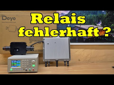 Deye Relais mit Fehlern, oder alles super ? #relaisgate