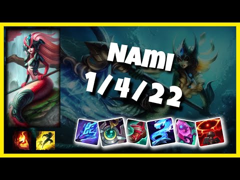 Nami Support 11.3 Challenger Gameplay Replay - S11 (1/4/22) - TURKISH
