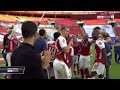 Arsenal celebrate at full-time after FA Cup win | FA Cup 19/20 Moments
