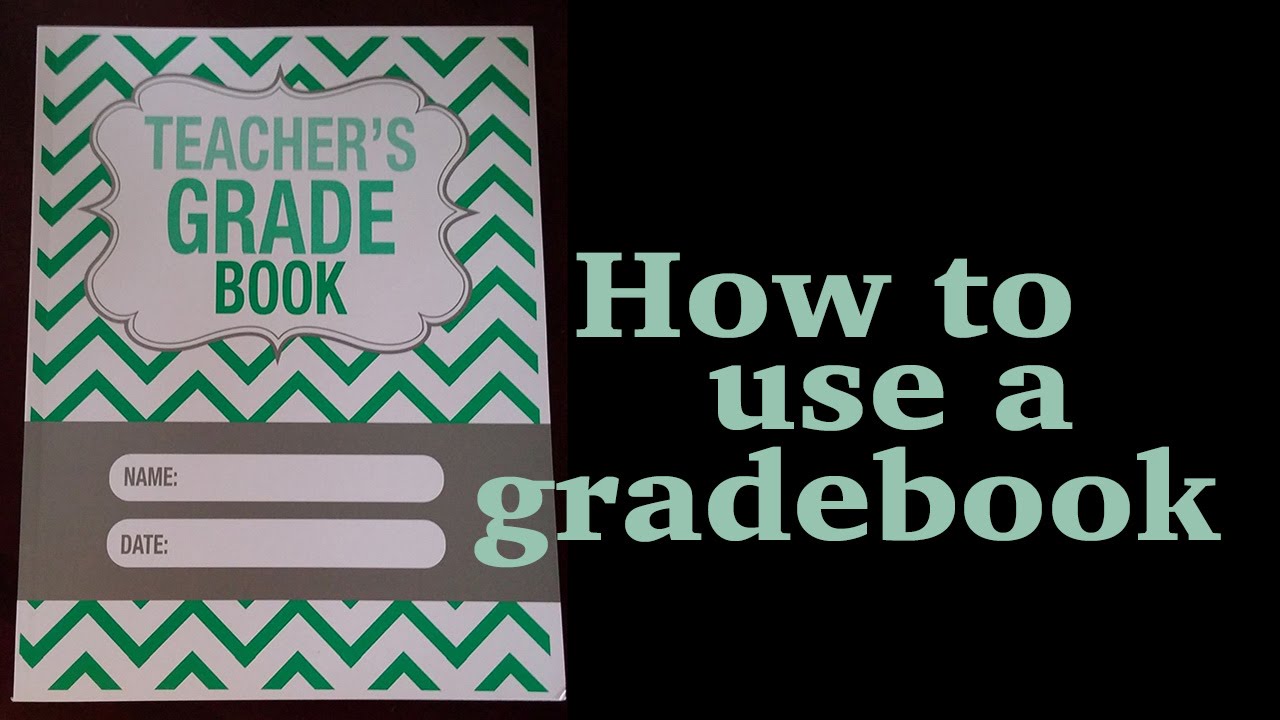 How to Use a Paper Gradebook