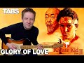 Peter Cetera - Glory Of Love | Guitar cover WITH TABS | Dann Huff guitar
