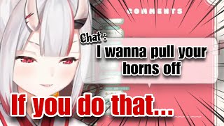 Chat Gets Threatened by Ayame After Saying This  [Hololive]