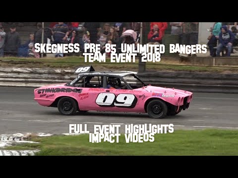 Skegness Raceway Unlimited Banger Racing Teams 2018 Full Event Highlights Impact Videos