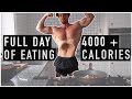 Full Day Of Eating | 4200kcals | Amateur Bodybuilder