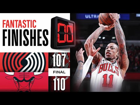 Final 5:15 CLOSE ENDING Trail Blazers vs Bulls March 18, 2024