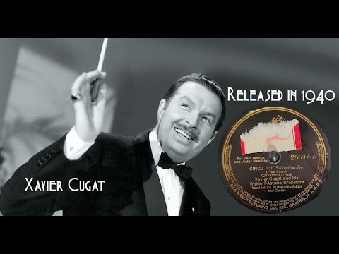 "Cinco Hijos" ~ Xavier Cugat and His Waldorf Astoria Orchestra - 1940 RCA Victor Label