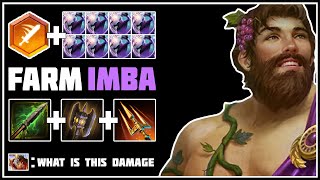 Bacchus jungle - insane farm snowball || Smite 2 conquest gameplay