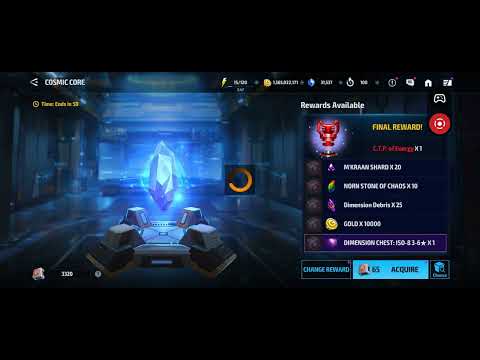 Free CTP of Energy from Cosmic Core - Marvel Future Fight
