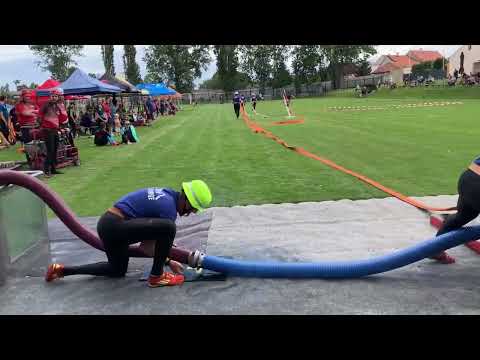 KL Černčice 2022 - FFW Großolbersdorf 1. pokus (chyba časomíry)