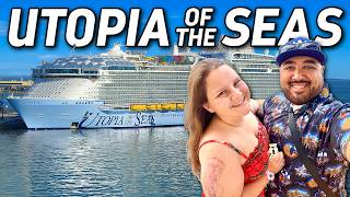 Boarding Utopia Of The Seas For A BIG FAMILY VACATION! Koda's FIRST TIME On Board!