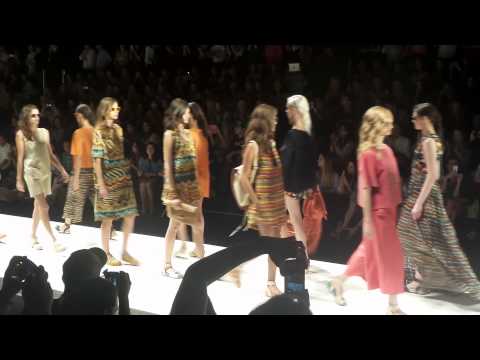 Fila final Cantão / Fashion Rio, verão 2015