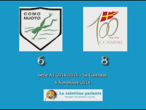 HILites Serie A1 2014/15 (5° Giornata) – Como vs. CC Napoli 6-8