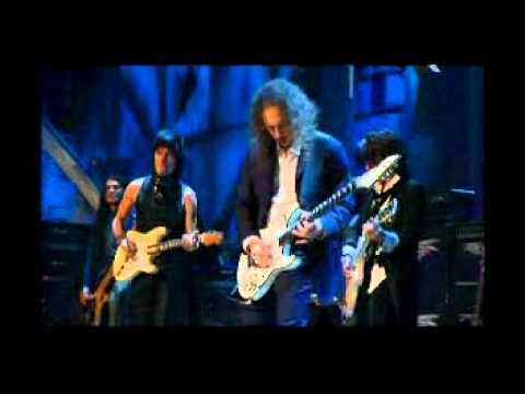 Jeff Beck, Jimmy Page, Ron Wood, Joe Perry, Flea and Metallica - The Train Kept A-Rollin´.AVI