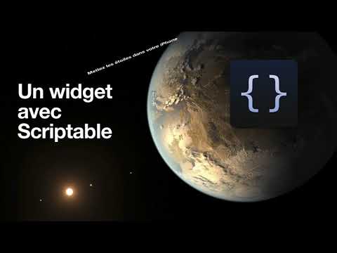 Add ans setup a widget built with Scriptable