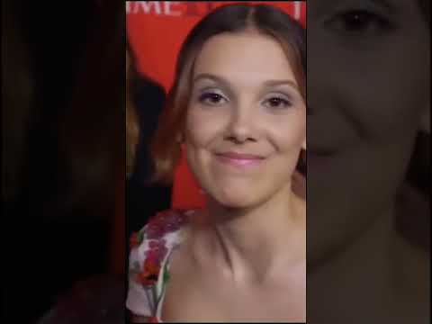 Millie Bobby Brown was most excited to see cardi b But . . . #milliebobbybrown #cardib #shorts