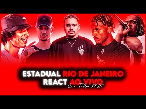 ESTADUAL RIO DE JANEIRO 2025 - REACT AO VIVO!!