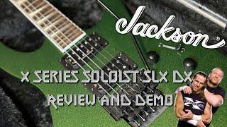 Video thumbnail for Jackson X Series Soloist SLX DX Review And Demo by jake the fate