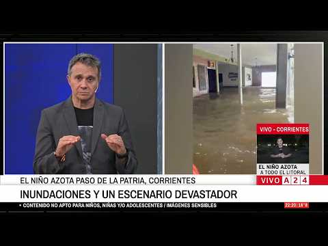 🚨 EL NIÑO AZOTA A TODO EL LITORAL: INUNDACIONES Y CASAS TAPADAS POR EL AGUA