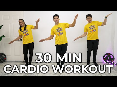 30 MIN FAT BURNING CARDIO WORKOUT FOR BEGINNERS At Home  | No Equipment | Fitness Heroes | FH#062