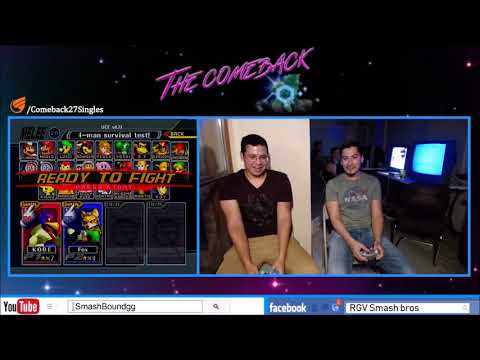 The Comeback 27 SSBM - P3stkilla vs Pax - Losers Finals