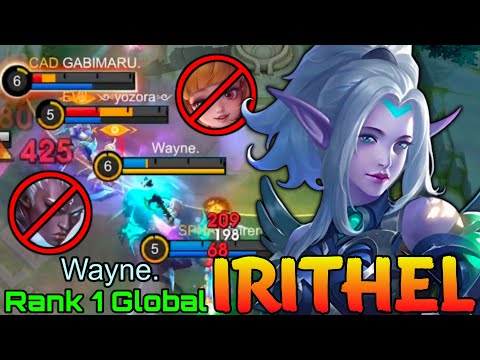 Let me Harness You! Irithel MVP Gameplay - Top 1 Global Irithel by Wayne. - Mobile Legends 