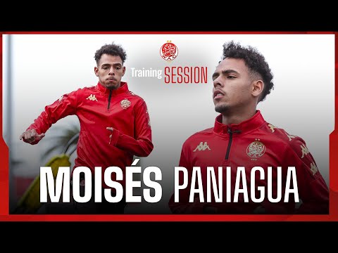 Back to Work | Moisés Paniagua Trains with the Team for the First Time 🔴⚽