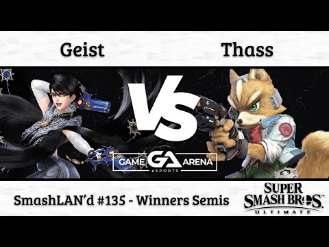 SmashLAN'd 135: Geist (Bayonetta) vs. Thass (Fox) - Winners Semis
