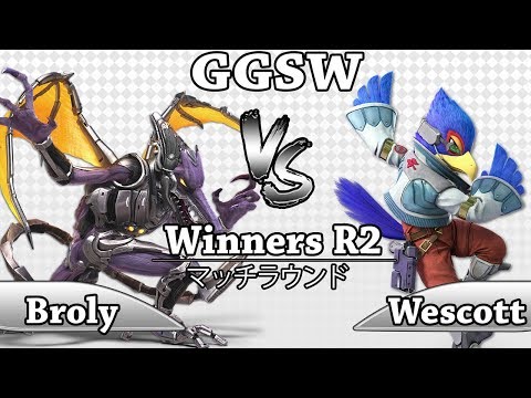 GGSW 119 - Broly (Ridley,Marth) Vs Wescott (Falco) Smash Ultimate Winners R2